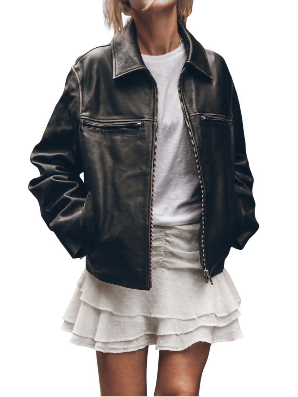 Mikuta Leather Jacket